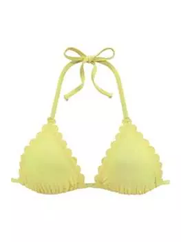 Верх бикини LASCANA, желтый