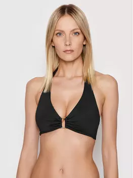 Верх бикини Lauren Ralph Lauren, черный