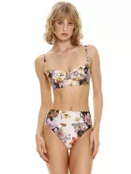 Верх бикини Лорен Agua Bendita, белый