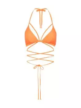 Верх бикини LSCN BY LASCANA, цвет neon orange