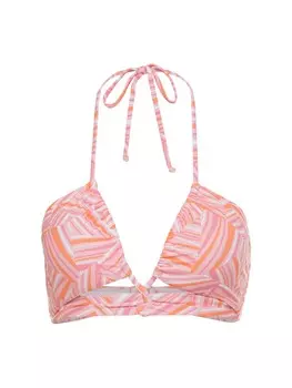 Верх бикини LSCN BY LASCANA, цвет rosa bedruckt