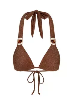 Верх бикини LUMIERE AMOUR Moda Minx, коричневый