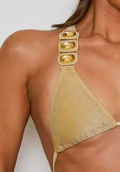 Верх бикини LUMIERE BOUJEE Moda Minx, золото
