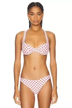 Верх бикини луз Miaou, белый