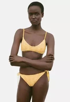 Верх бикини Mango, светло-желтый