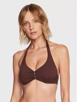 Верх бикини Melissa Odabash, коричневый