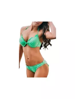 Верх бикини Mia Oberteile, зеленый