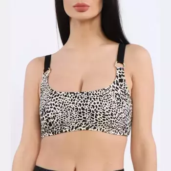 Верх бикини Michael Kors, бежевый