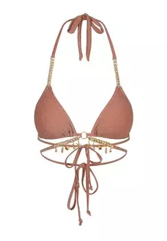 Верх бикини MODA MINX BIKINI TOP LUMIERE SEYCHELLES TRIANGLE Moda Minx, оранжевый