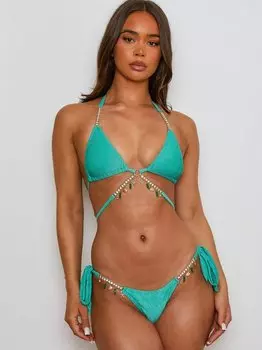 Верх бикини Moda Minx, зеленый