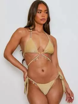 Верх бикини Moda Minx, золотой