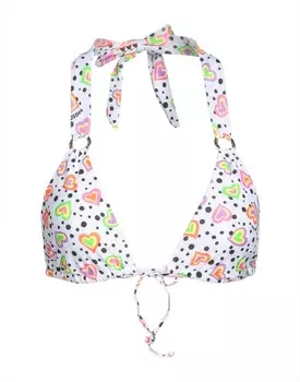 Верх бикини Moschino, белый