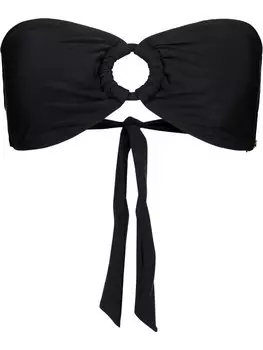 Верх бикини на косточках Alife and Kickin Bandeau Bikini Top Kandy, черный