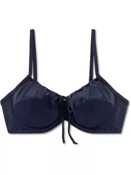 Верх бикини на косточках цвета морской волны mix & match Schiesser, синий