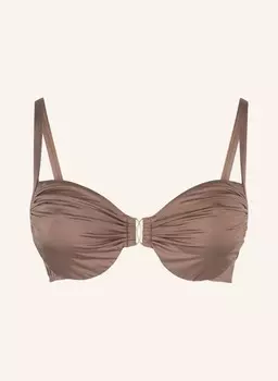 Верх бикини на косточках Lingadore, коричневый