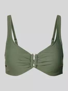 Верх бикини на косточках, модель «Simple» LASCANA, оливковый