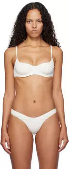 Верх бикини на косточках Off-White Cola Frankies Bikinis