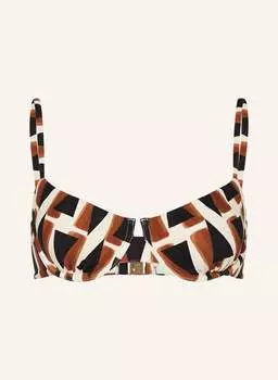 Верх бикини на косточках Secret Garden Seafolly, мультиколор