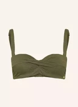 Верх бикини на косточках Ten Cate, зеленый