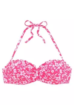 Верх бикини на косточках VIVANCE Bandeau Bikini Top, розовый