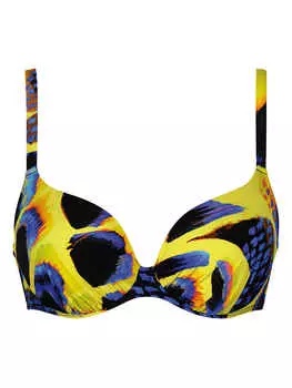 Верх бикини Naturana, цвет gelb/blau