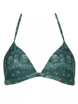 Верх бикини Olympia, бирюзовый