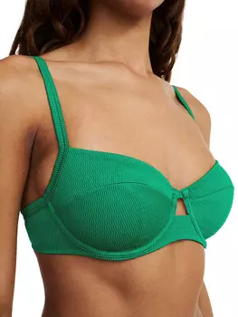 Верх бикини Passionata Oberteil, зеленый