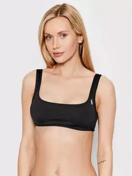 Верх бикини Polo Ralph Lauren, черный