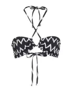 Верх бикини Prism, черный