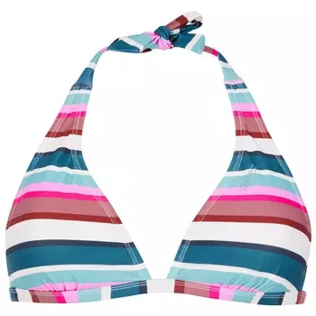 Верх бикини Protest Women's Mixjaneiro 24 Halter Bikini Top B&C Cup, цвет Loud Pink