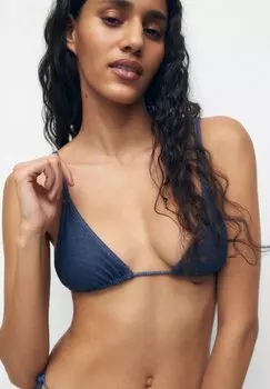 Верх бикини PULL&BEAR, синий