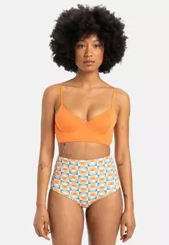 Верх бикини Quiksilver, оранжевый