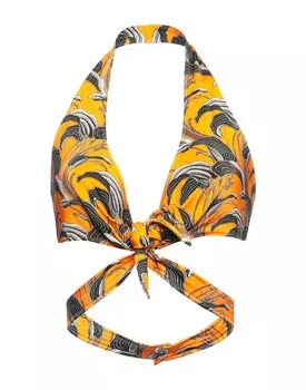 Верх бикини Rabanne, оранжевый