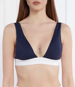Верх бикини RALPH LAUREN Swimwear, темно-синий