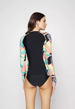 Верх бикини RASHGUARD LASCANA, мультиколор