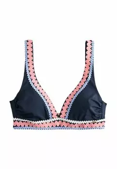 Верх бикини RIC RAC TRIM TRINGLE Next, синий
