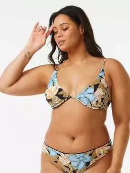 Верх бикини Rip Curl, цвет hellblau/hellbraun