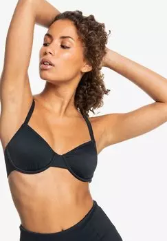 Верх бикини Roxy, антрацит
