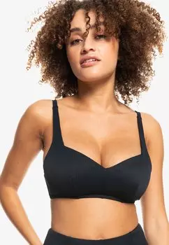 Верх бикини Roxy, антрацит