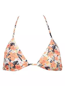 Верх бикини Roxy, цвет apricot/schwarz/wei
