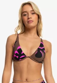 Верх бикини Roxy, коричневый