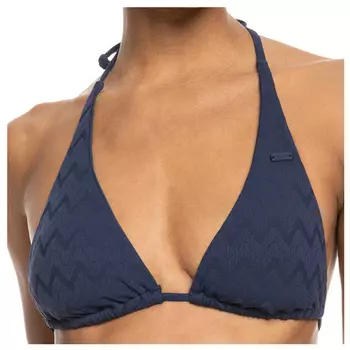 Верх бикини Roxy Women's Current Coolness Elongated Tri, цвет Naval Academy