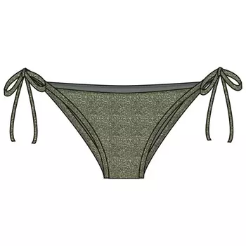 Верх бикини Roxy Women's Shiny Wave TS Moderate, цвет Agave Green