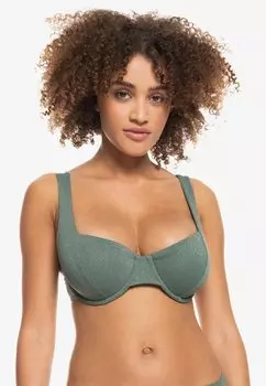 Верх бикини Roxy, зеленый