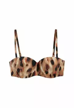 Верх бикини RUCHED SHAPING BANDEAU REGULAR Next, черный