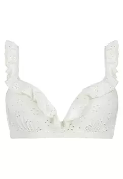 Верх бикини RUFFLE Beachlife, белый