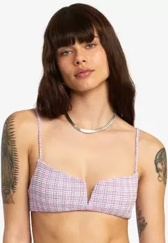 Верх бикини RVCA, фиолетовый