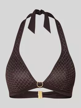 Верх бикини с американской проймой, модель «ТОМАР» Marie Jo, темно-коричневый