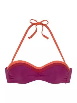 Верх бикини s.Oliver, цвет berry/orange