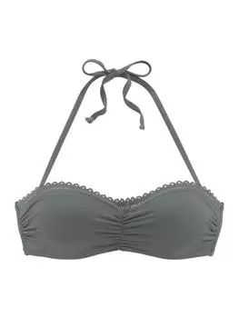 Верх бикини s.Oliver, оливковый